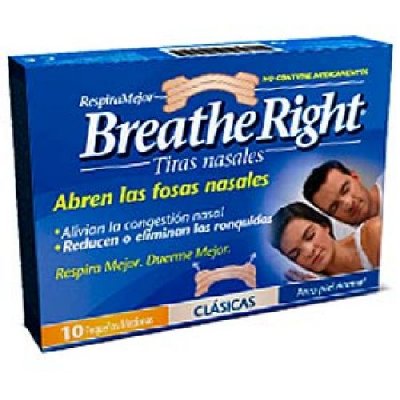 Breathe Ringht Tiras Nasales Grandes, 30Ud Breathe Ringht Tiras Nasales Grandes, 30Ud