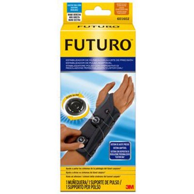 3M MUÑEQUERA ESTABILIZADOR DE MUÑECA FUTURO CON AJUSTE DE PRECISION DCHA. 1 Unidad 3M MUÑEQUERA ESTABILIZADOR DE MUÑECA FUTURO CON AJUSTE DE PRECISION DCHA. 1 Unidad
