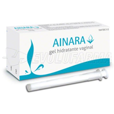 AINARA GEL HIDRATANTE VAGINAL. Tubo de 30 ml. con aplicador AINARA GEL HIDRATANTE VAGINAL. Tubo de 30 ml. con aplicador