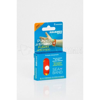 AQUAMED ACTIVE PULSERA ANTIMAREO NIÑOS. Caja de 2 pulseras. AQUAMED ACTIVE PULSERA ANTIMAREO NIÑOS. Caja de 2 pulseras.