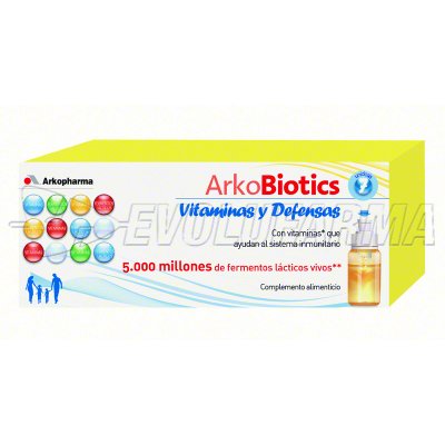 ARKOBIOTICS VITAMINAS Y DEFENSAS NIÑO. 7 unidosis ARKOBIOTICS VITAMINAS Y DEFENSAS NIÑO. 7 unidosis