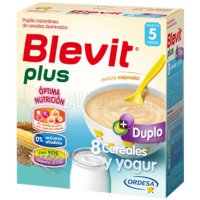 BLEVIT PLUS DUPLO 8 CEREALES Y YOGUR, 600g BLEVIT PLUS DUPLO 8 CEREALES Y YOGUR, 600g