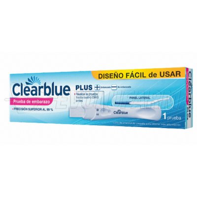 CLEARBLUE PRUEBA DE EMBARAZO PLUS. CLEARBLUE PRUEBA DE EMBARAZO PLUS.
