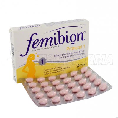 FEMIBION PRONATAL 1. 30 Comprimidos. FEMIBION PRONATAL 1. 30 Comprimidos.