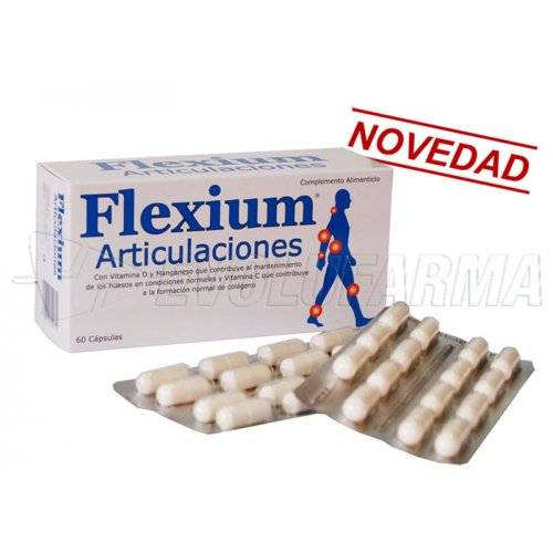 FLEXIUM ARTICULACIONES, 60 cápsulas FLEXIUM ARTICULACIONES, 60 cápsulas