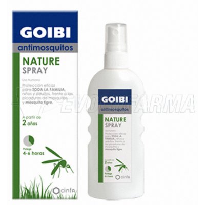 GOIBI ANTIMOSQUITOS NATURE SPRAY. 100 ml. GOIBI ANTIMOSQUITOS NATURE SPRAY. 100 ml.