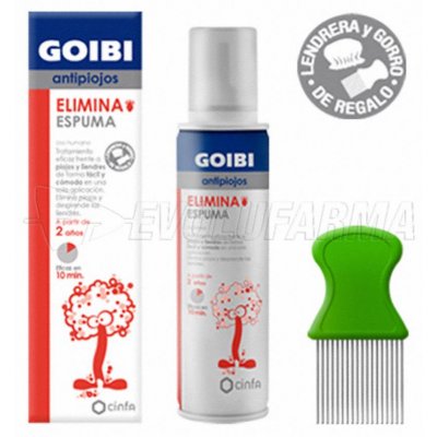 GOIBI ANTIPIOJOS ELIMINA ESPUMA. 150 ml. GOIBI ANTIPIOJOS ELIMINA ESPUMA. 150 ml.