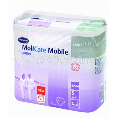 HARTMANN MOLICARE MOBILE SUPER. 14 unidades talla M contorno cintura 80-120 cm. HARTMANN MOLICARE MOBILE SUPER. 14 unidades talla M contorno cintura 80-120 cm.