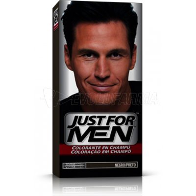 JUST FOR MEN. CHAMPÚ COLORANTE. Color Negro JUST FOR MEN. CHAMPÚ COLORANTE. Color Negro