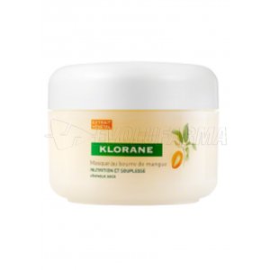 KLORANE MASCARILLA REPARADORA NUTRICIÓN INTENSA A LA MANTECA DE MANGO. 150 ml KLORANE MASCARILLA REPARADORA NUTRICIÓN INTENSA A LA MANTECA DE MANGO. 150 ml