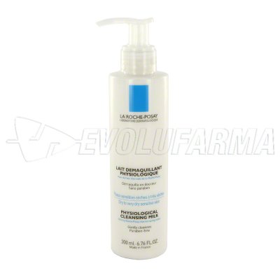 LA ROCHE POSAY, LECHE DESMAQUILLANTE FISIOLÓGICA. Envase dosificador de 200 ml. LA ROCHE POSAY, LECHE DESMAQUILLANTE FISIOLÓGICA. Envase dosificador de 200 ml.