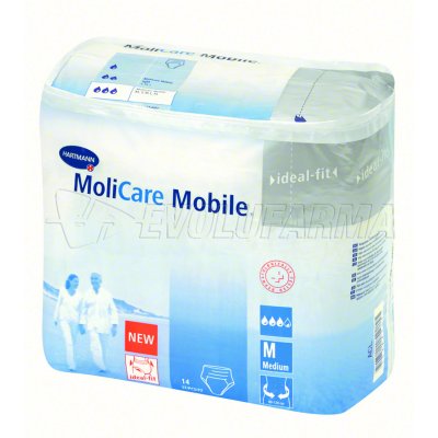 MOLICARE MOBILE. Talla L. Bolsa de 14 Uds. MOLICARE MOBILE. Talla L. Bolsa de 14 Uds.