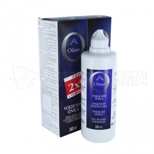 OUNE SOLUCIÓN PARA LENTES DE CONTACTO. 2 x 360 ml. OUNE SOLUCIÓN PARA LENTES DE CONTACTO. 2 x 360 ml.