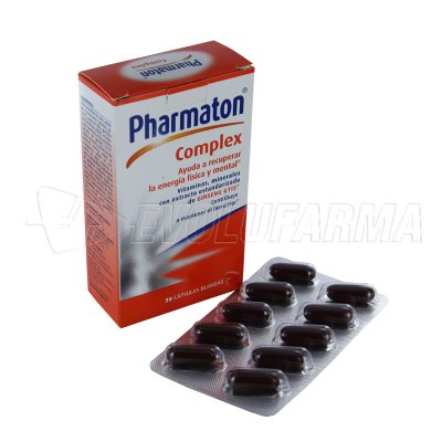 PHARMATON COMPLEX. Envase 30 Cápsulas. PHARMATON COMPLEX. Envase 30 Cápsulas.