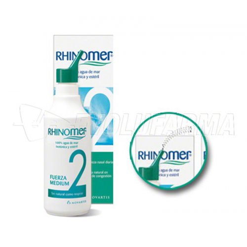 RHINOMER FUERZA 2. LIMPIEZA NASAL. Nebulizador 135 ml. RHINOMER FUERZA 2. LIMPIEZA NASAL. Nebulizador 135 ml.