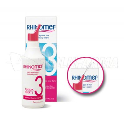 RHINOMER FUERZA 3. LIMPIEZA NASAL. Nebulizador 180 ml. RHINOMER FUERZA 3. LIMPIEZA NASAL. Nebulizador 180 ml.
