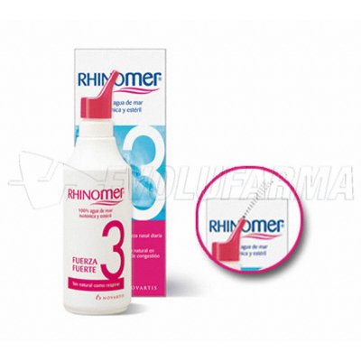 RHINOMER FUERZA 3-FUERTE. Nebulizador de 135 ml RHINOMER FUERZA 3-FUERTE. Nebulizador de 135 ml