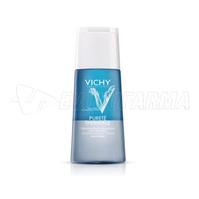 VICHY PURETE THERMAL DESMAQUILLANTE BIFÁSICO OJOS SENSIBLES. Envase de 150 ml. VICHY PURETE THERMAL DESMAQUILLANTE BIFÁSICO OJOS SENSIBLES. Envase de 150 ml.