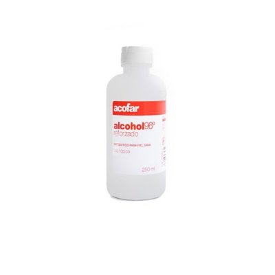 ACOFAR ALCOHOL ETILICO 96º REFORZADO 250 ML ACOFAR ALCOHOL ETILICO 96º REFORZADO 250 ML