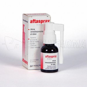 AFTSPRAY. Envase de 20 ml. AFTSPRAY. Envase de 20 ml.