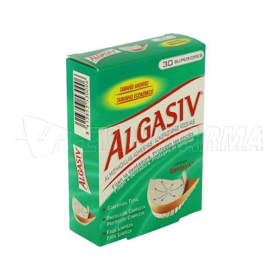 ALGASIV ALMOHADILLAS ADHESIVAS INFERIORES. 30 Uds. ALGASIV ALMOHADILLAS ADHESIVAS INFERIORES. 30 Uds.