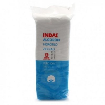 ALGODON ZIG-ZAG PURO INDAS 100 G ALGODON ZIG-ZAG PURO INDAS 100 G