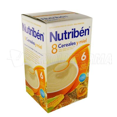 ALTER FCIA NUTRIBEN 8 CERALES y MIEL. Envase 600 g. ALTER FCIA NUTRIBEN 8 CERALES y MIEL. Envase 600 g.