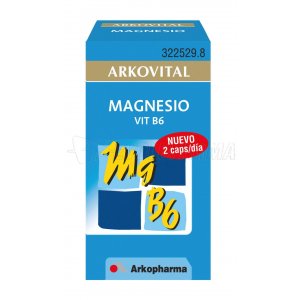 ARKOVITAL PREVENT MAGNESIO VITAMINA B6. 30 comprimidos ARKOVITAL PREVENT MAGNESIO VITAMINA B6. 30 comprimidos