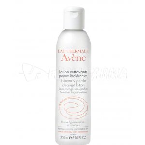 AVENE LOCIÓN LIMPIADORA PIELES INTOLERANTES. Envase de 200 ml. AVENE LOCIÓN LIMPIADORA PIELES INTOLERANTES. Envase de 200 ml.