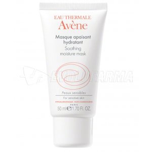 AVENE MASCARILLA FACIAL CALMANTE E HIDRATANTE. Tubo de 50 ml. AVENE MASCARILLA FACIAL CALMANTE E HIDRATANTE. Tubo de 50 ml.