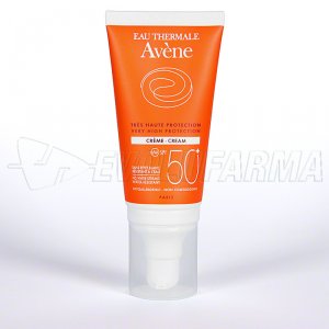 AVENE SOL CREMA - SPF 50 - Tubo de 50 ml. AVENE SOL CREMA - SPF 50 - Tubo de 50 ml.