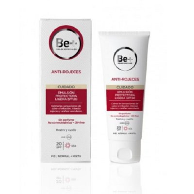 BE+ ANTI-ROJECES LIGERA SPF20 PROTECTORA PIEL NORMAL MIXTA 50 ML BE+ ANTI-ROJECES LIGERA SPF20 PROTECTORA PIEL NORMAL MIXTA 50 ML
