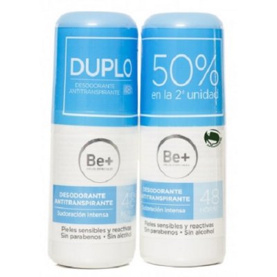 BE+ DESODORANTE ANTITRASPIRANTE 48H DUPLO BE+ DESODORANTE ANTITRASPIRANTE 48H DUPLO