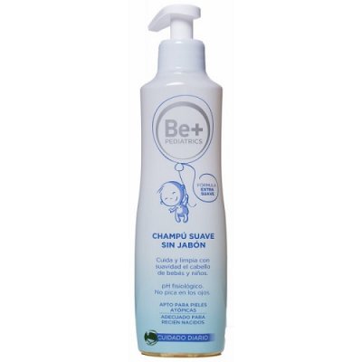 BE+ PEDIATRICS CHAMPU SUAVE SIN JABON 300 ML BE+ PEDIATRICS CHAMPU SUAVE SIN JABON 300 ML