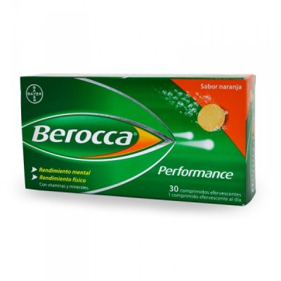 BEROCCA PERFORMANCE NARANJA 30 COMPRIMIDOS EFERVESCENTES BEROCCA PERFORMANCE NARANJA 30 COMPRIMIDOS EFERVESCENTES