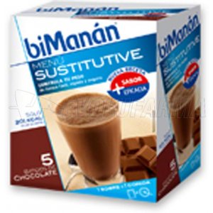 BIMANÁN BATIDO CHOCOLATE,5 sobres BIMANÁN BATIDO CHOCOLATE,5 sobres