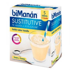 BIMANAN SUSTITUTIVE BATIDO DE VAINILLA 55 G 6 SO BIMANAN SUSTITUTIVE BATIDO DE VAINILLA 55 G 6 SO