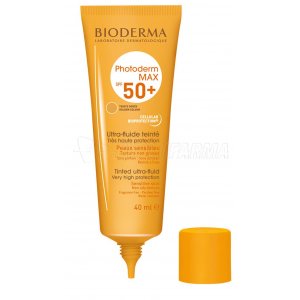 BIODERMA PHOTODERM MAX ULTRA-FLUIDO COLOR DORADO SPF 50+. Tubo de 40 ml. BIODERMA PHOTODERM MAX ULTRA-FLUIDO COLOR DORADO SPF 50+. Tubo de 40 ml.
