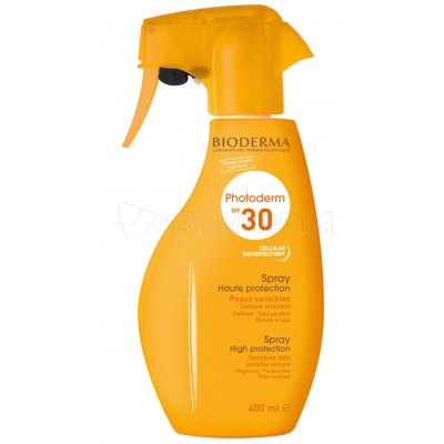 BIODERMA PHOTODERM SPF 30. Spray Familiar de 400 ml.