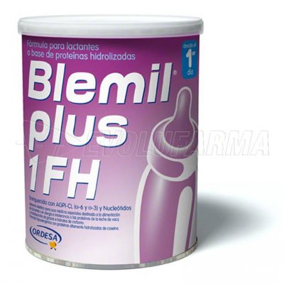 BLEMIL PLUS 1 FH. Envase 400 g. BLEMIL PLUS 1 FH. Envase 400 g.