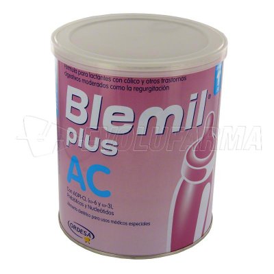 BLEMIL PLUS AC. Envase 800 g. BLEMIL PLUS AC. Envase 800 g.