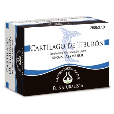 CARTILAGO DE TIBURON EL NATURALISTA 60 CAPS CARTILAGO DE TIBURON EL NATURALISTA 60 CAPS