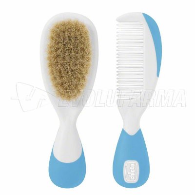 CHICCO CEPILLO Y PEINE PELO NATURAL CHICCO CEPILLO Y PEINE PELO NATURAL