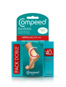 COMPEED AMPOLLAS HIDROCOLOIDE T- MED 10 U COMPEED AMPOLLAS HIDROCOLOIDE T- MED 10 U