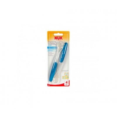 CUCHARA SILICONA EASY LEARNING NUK 2 U 4+M CUCHARA SILICONA EASY LEARNING NUK 2 U 4+M