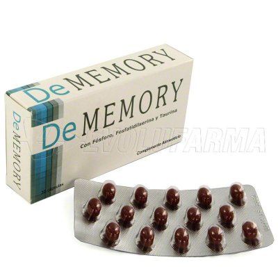 DE MEMORY. 30 Cápsulas DE MEMORY. 30 Cápsulas