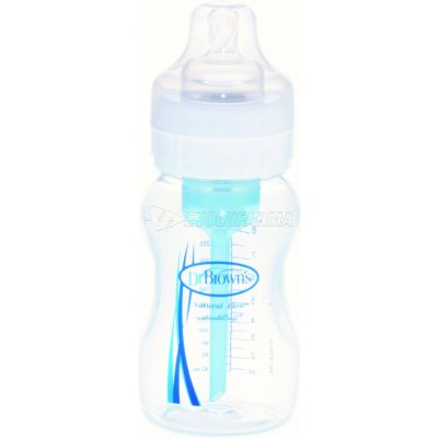 DR. BROWN'S BIBERON BOCA ANCHA NATURAL FLOW 240 ml. DR. BROWN'S BIBERON BOCA ANCHA NATURAL FLOW 240 ml.