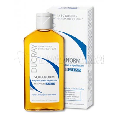 DUCRAY SQUANORM CHAMPÚ TRATANTE ANTICASPA-CASPA GRASA. 200 ml DUCRAY SQUANORM CHAMPÚ TRATANTE ANTICASPA-CASPA GRASA. 200 ml