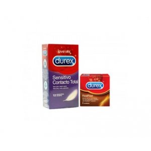 DUREX SENSITIVO CONTACTO TOTAL+ DUREX REAL FEEL PRESERVATIVO DUREX SENSITIVO CONTACTO TOTAL+ DUREX REAL FEEL PRESERVATIVO