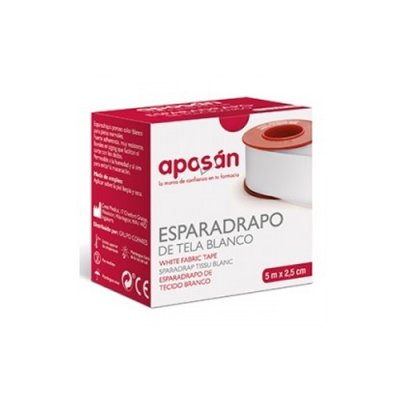 ESPARADRAPO APOSAN TELA PIEL 5 X 2,5 CM ESPARADRAPO APOSAN TELA PIEL 5 X 2,5 CM
